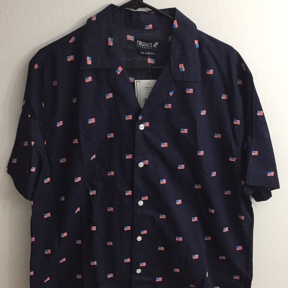 Trunks Surf and Swim Co. America Shirt size L